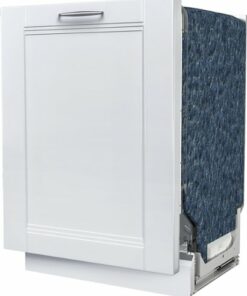Bosch - 300 Series 24" Custom Panel Dishwasher with Stainless Steel Tub - Custom Panel Ready