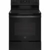 GE - 5.3 Cu. Ft. Freestanding Electric Range with Self-cleaning - Black 1