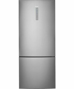 Haier - 15 Cu. Ft. Bottom-Freezer Refrigerator - Stainless steel