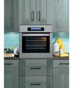 Haier - 24" Built-In Single Electric Convection Wall Oven - Stainless steel