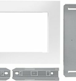 Whirlpool - 26.9" Trim Kit for Microwaves - White