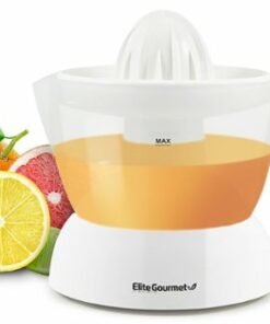Elite Gourmet - 16-Oz. Citrus Juicer - White