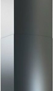Zephyr - Duct Cover Extension for ZSA - Black stainless steel