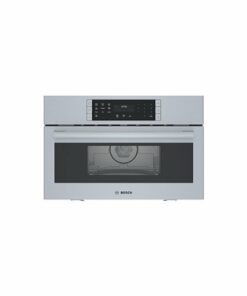 Bosch - 800 Series 1.6 Cu. Ft. Convection Built-In Microwave - Stainless steel 3