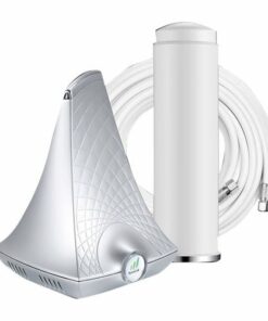 SureCall - Flare 4G Cell Phone Signal Booster - Silver