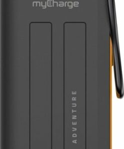 myCharge - Adventure Plus 6,700 mAh Portable Charger for Most USB-Enabled Devices - Orange/black