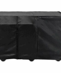 Cover for Lynx Asado Grill/Serve Counter on Mobile Kitchen Cart - Black