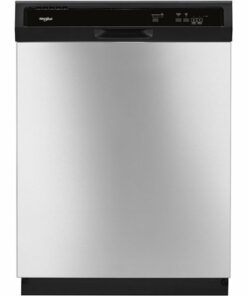 Whirlpool - 24" Built-In Dishwasher - Stainless steel 0