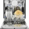 Whirlpool - 24" Built-In Dishwasher - Black Stainless with PrintShield Finish 0