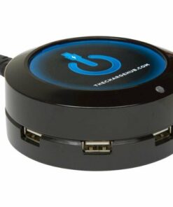 ChargeHub - X5 5-Port USB SuperCharger - Black