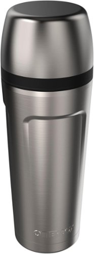 OtterBox - Thermal Lid - Black/Stainless Steel