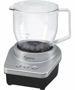 Capresso - froth MAX Automatic Milk Frother - Silver/Black
