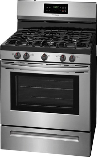 Frigidaire - Self-Cleaning Freestanding Gas Range - Stainless steel