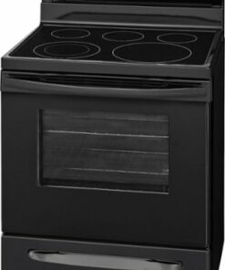 Frigidaire - Self-Cleaning Freestanding Electric Range - Black