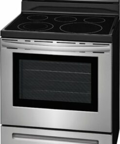Frigidaire - 5.3 cu. ft. Self-Cleaning Freestanding Electric Range - Stainless steel