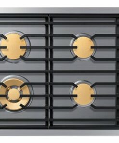 Dacor - Contemporary 30" Built-In Gas Cooktop with 4 burners with SimmerSear, Liquid Propane Convertible - Silver Stainless Steel