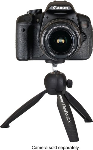 Sunpak - FlexPodDX PlatinumPlus Tripod for Mobile Phones - Black