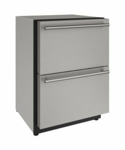 U-Line - 2000 Series 4.9 Cu. Ft. Built-In Mini Fridge - Stainless steel 3