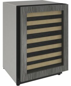 U-Line - Captain 2000 Series 43-Bottle Built-In Wine Cooler - Custom Panel Ready