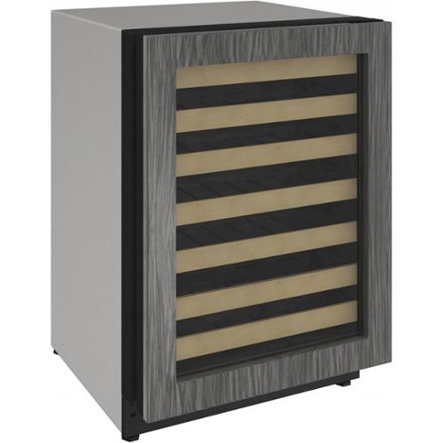U-Line - Captain 2000 Series 43-Bottle Built-In Wine Cooler - Custom Panel Ready