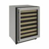 U-Line - 2000 Series 43-Bottle Built-In Wine Cooler - Stainless steel