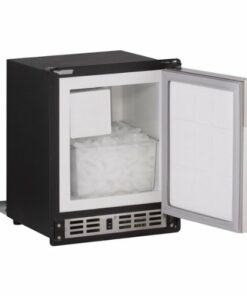 U-Line - Marine Series 15.1" 22.9-Lb. Freestanding Icemaker - Stainless Solid 2