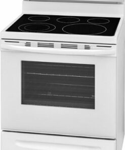 Frigidaire - 5.3 Cu. Ft. Self-Cleaning Freestanding Electric Range - White