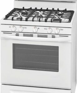 Frigidaire - 5.0 Cu. Ft. Self-Cleaning Freestanding Gas Range - White