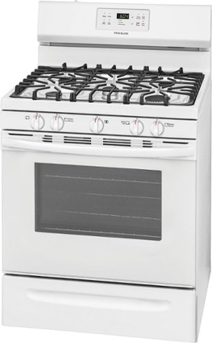 Frigidaire - 5.0 Cu. Ft. Self-Cleaning Freestanding Gas Range - White