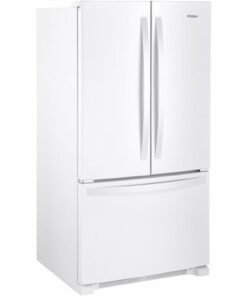 Whirlpool - 25.2 Cu. Ft. French Door Refrigerator with Internal Water Dispenser - White