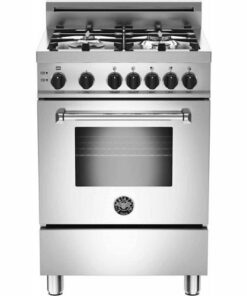Bertazzoni - 2.4 Cu. Ft. Freestanding Gas Convection Range - Stainless steel