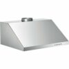 Bertazzoni - Professional Series 24" Convertible Range Hood - Stainless steel 1