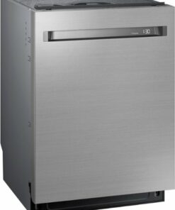 Dacor - Top Control Built-In Dishwasher with Stainless Steel Tub, WaterWall™, ZoneBooster™, AutoRelease Door, 3rd Rack, 42 dBA - Silver Stainless Steel