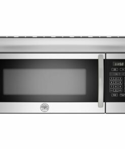 Bertazzoni - Professional Series 1.6 Cu. Ft. Over-the-Range Microwave with Sensor Cooking - Stainless steel