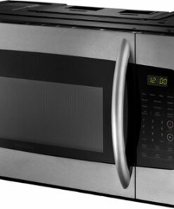 Insignia™ - 1.6 Cu. Ft. Over-the-Range Microwave - Stainless steel 0