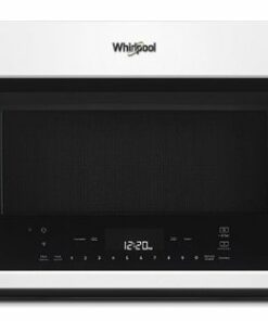 Whirlpool - 1.9 Cu. Ft. Convection Over-the-Range Microwave with Sensor Cooking - White