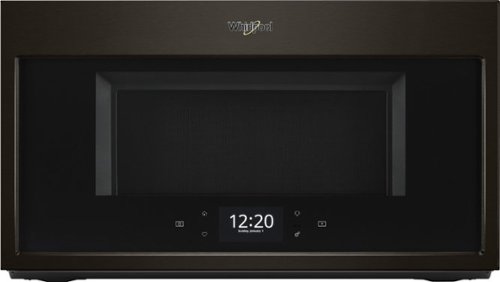 Whirlpool - 1.9 Cu. Ft. Convection Over-the-Range Microwave - Black Stainless Steel