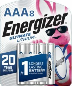 Energizer Ultimate Lithium AAA Batteries (8 Pack), Triple A Batteries