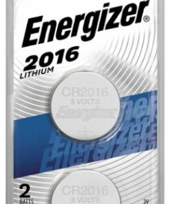 Energizer 2016 Batteries (2 Pack), 3V Lithium Coin Batteries