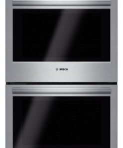 Bosch - 500 Series 30" Built-In Electric Convection Double Wall Oven - Stainless steel