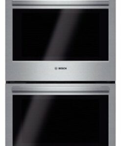Bosch - 500 Series 30" Built-In Electric Double Wall Oven - Stainless steel