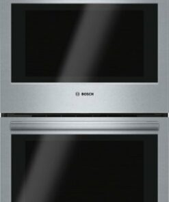Bosch - 800 Series 30" Built-In Electric Convection Double Wall Oven - Stainless steel
