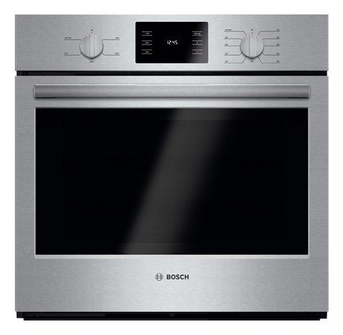 Bosch - 500 Series 30" Built-in Single Electric Wall Oven - Stainless steel