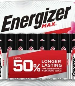Energizer MAX AA Batteries (20 Pack), Double A Alkaline Batteries