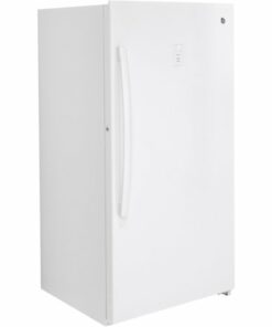 GE - 17.3 Cu. Ft. Frost-Free Upright Freezer - White 0