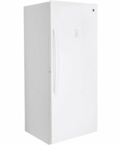GE - 21.3 Cu. Ft. Frost-Free Upright Freezer - White 0