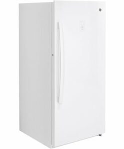 GE - 14.1 Cu. Ft. Frost-Free Upright Freezer - White 0