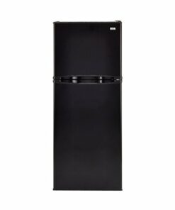 Haier - 9.8 Cu. Ft. Top-Freezer Refrigerator - Black