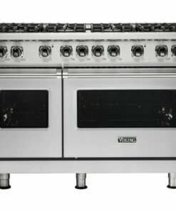 Viking - Professional 5 Series 6.1 Cu. Ft. Freestanding Double Oven Gas Convection Range - Stainless steel 1