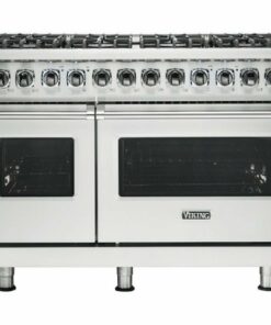 Viking - Self-Cleaning Freestanding Double Oven Dual Fuel Convection Range - Stainless steel 2